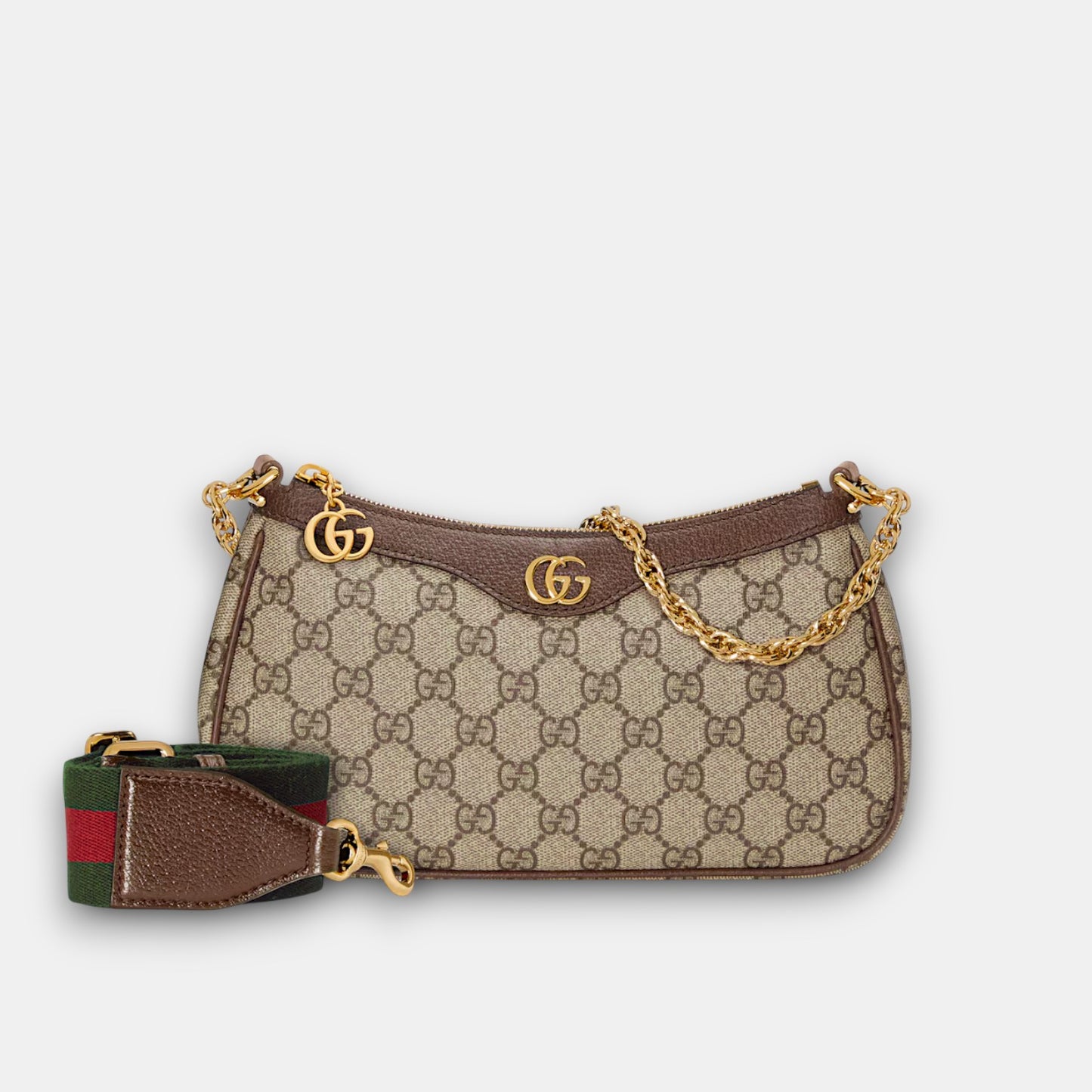Bolso de hombro Ophidia tamaño pequeño
