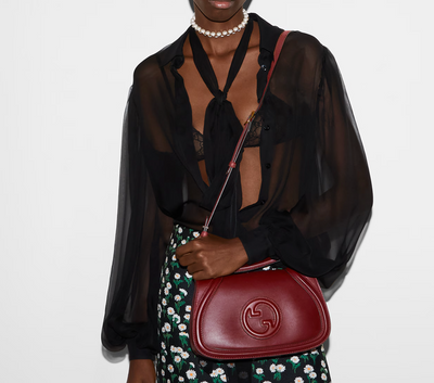 Bolso mano Blondie asa tamaño pequeño Rojo