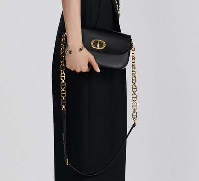 Bolso Montaigne Avenue blanco 22 cm