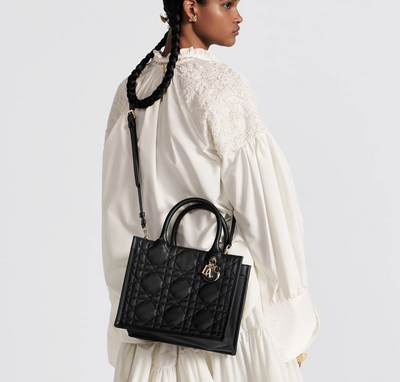 Bolso Book Tote negro 26 cm