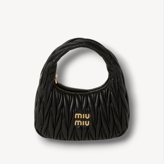 Bolso hobo Wander de napa Matelassé