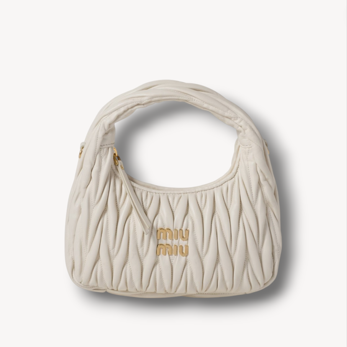 Bolso hobo Wander de napa Matelassé