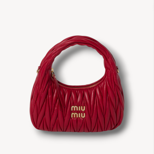 Bolso hobo Wander de napa Matelassé