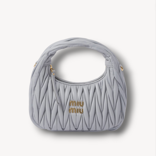 Bolso hobo Wander de napa Matelassé