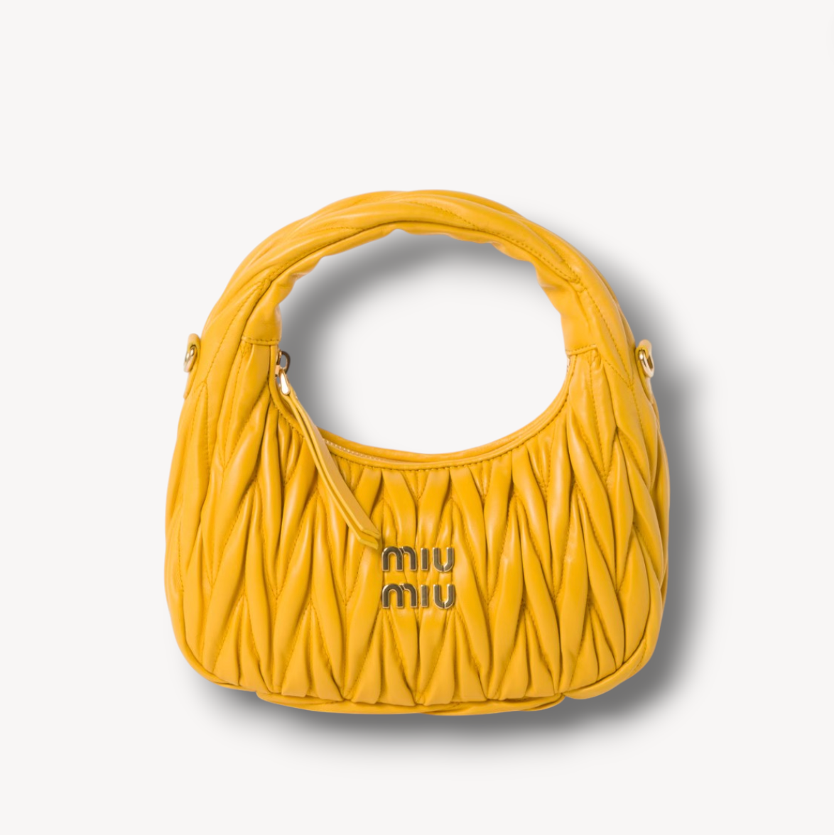 Bolso hobo Wander de napa Matelassé