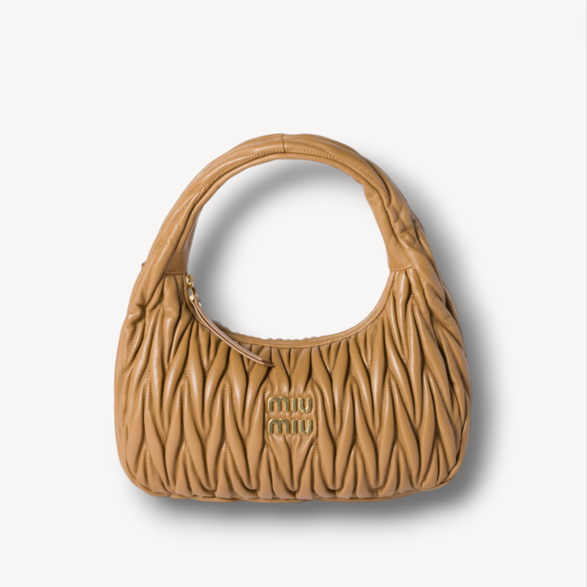 Bolso hobo Wander de napa Matelassé