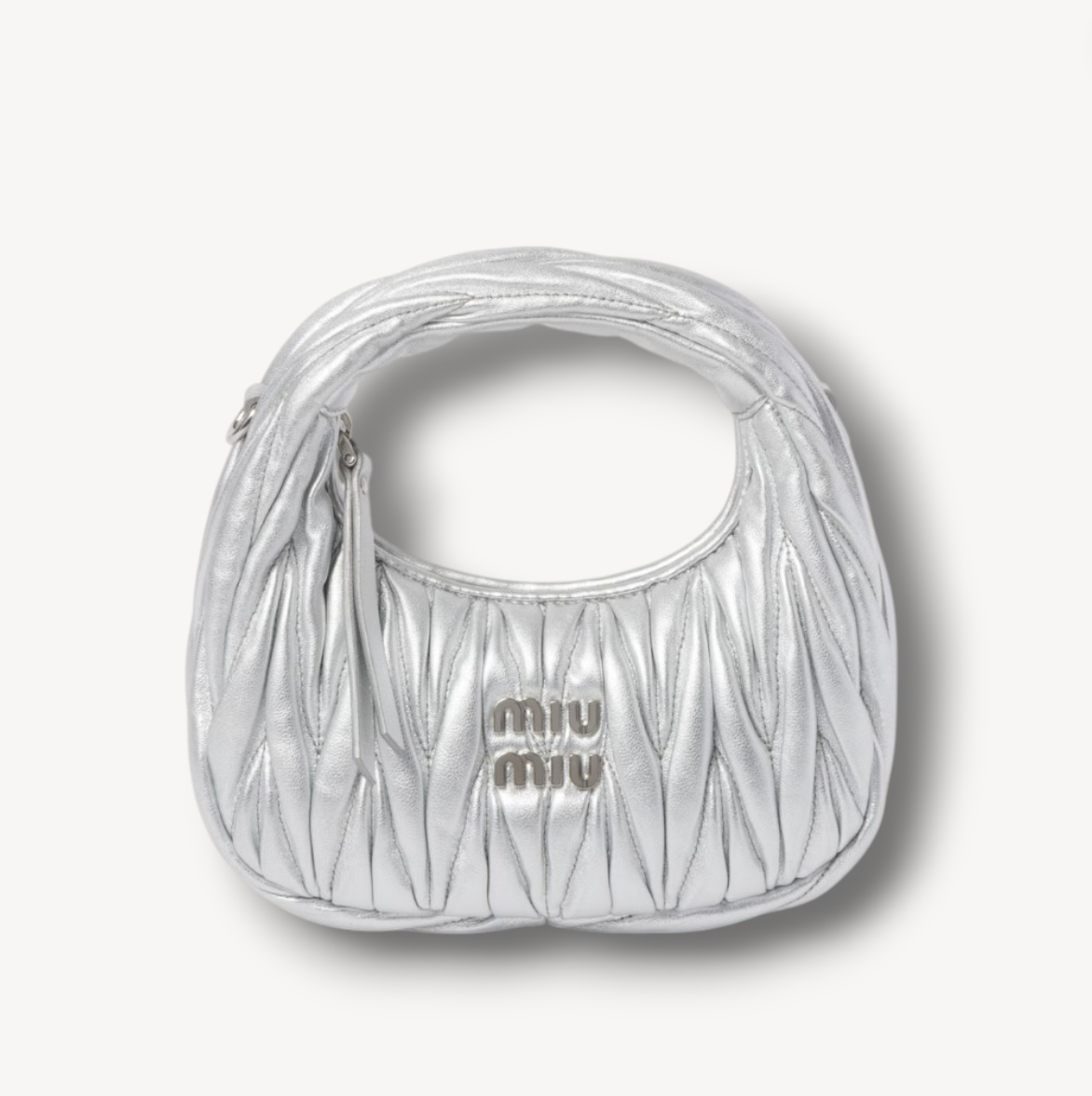 Bolso hobo Wander de napa Matelassé
