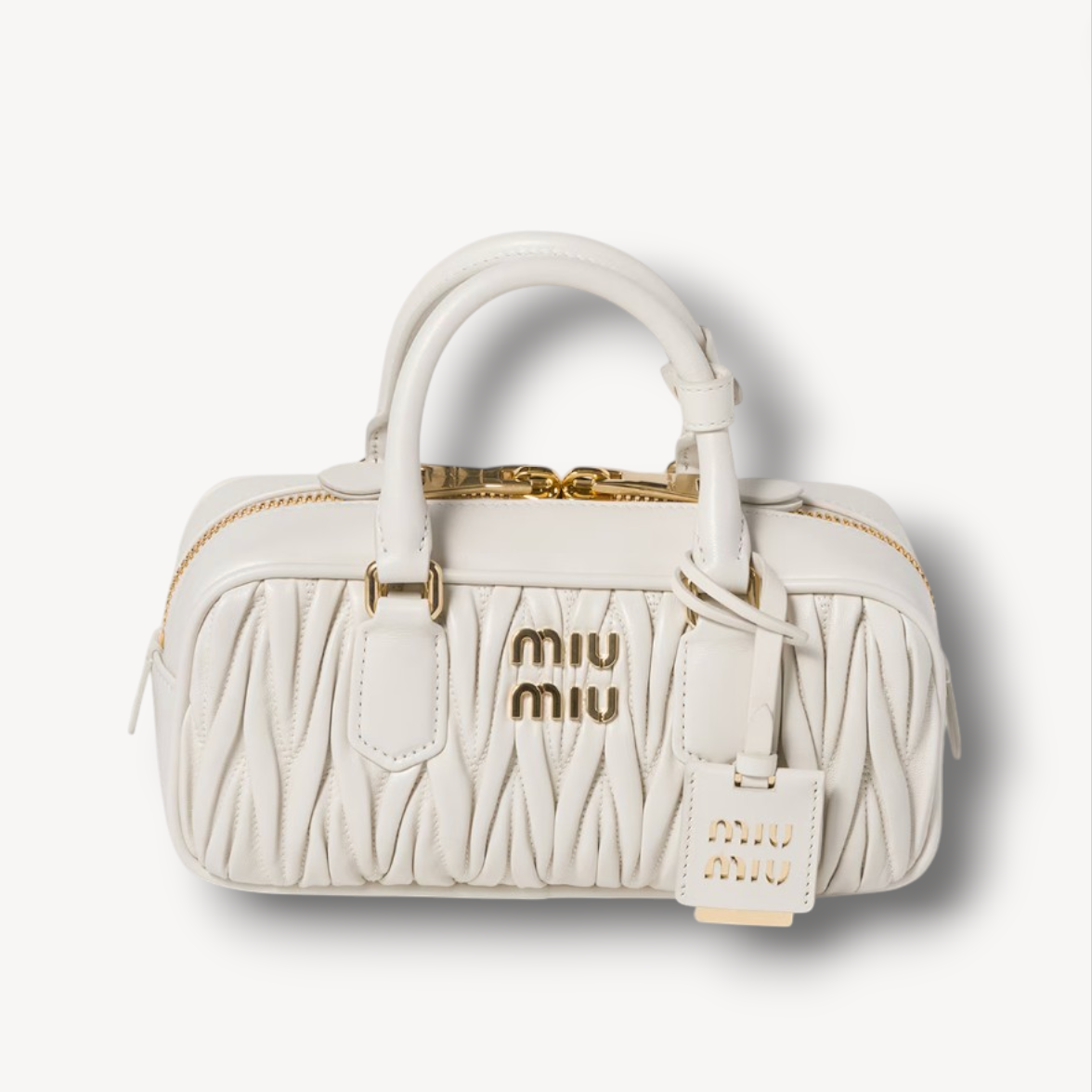 Bolso Arcadie de napa Matelassé