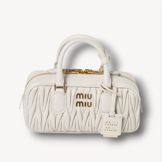 Bolso Arcadie de napa Matelassé