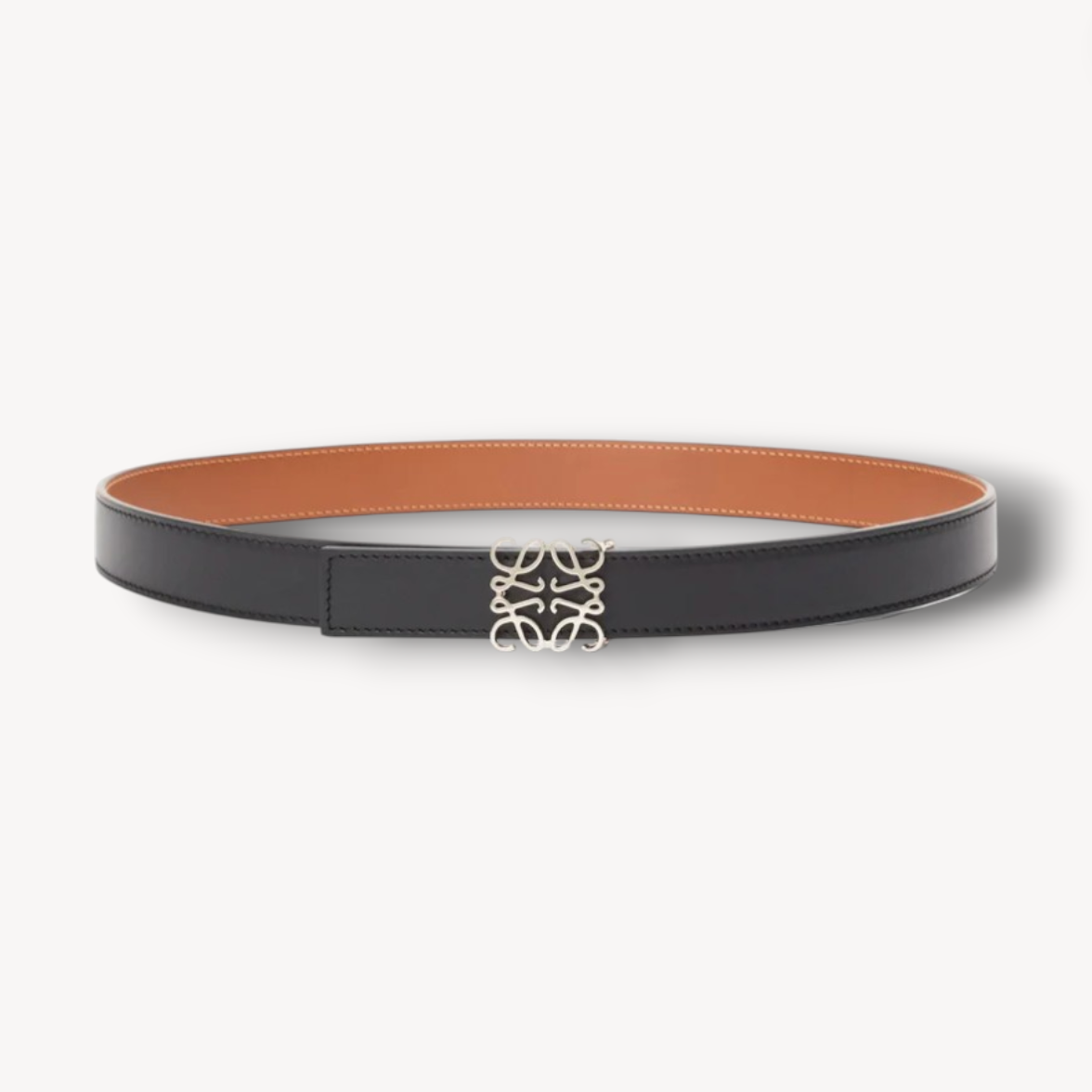 Cinturón reversible Negro/Camel