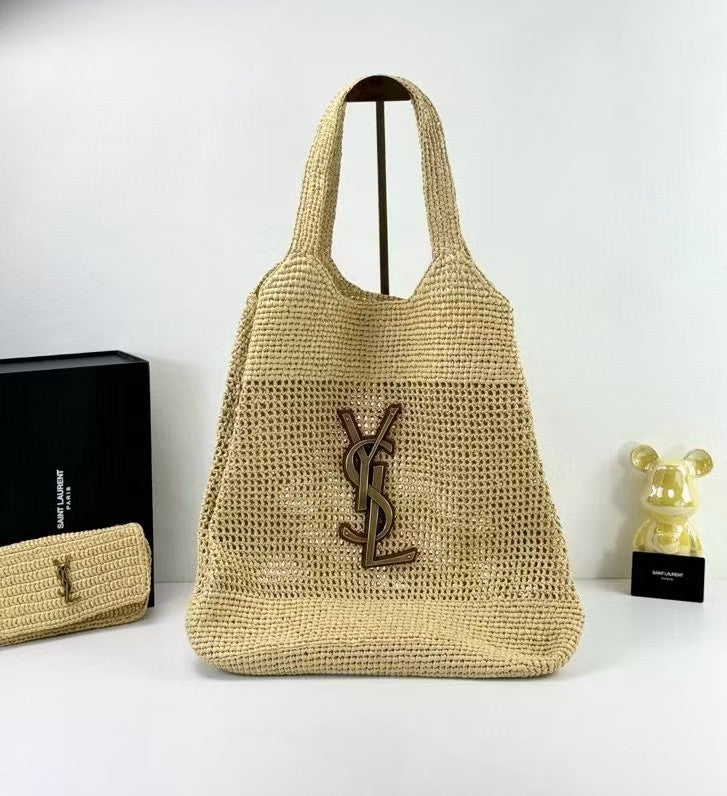 Maxi Bolso Shopper Icare Rafia
