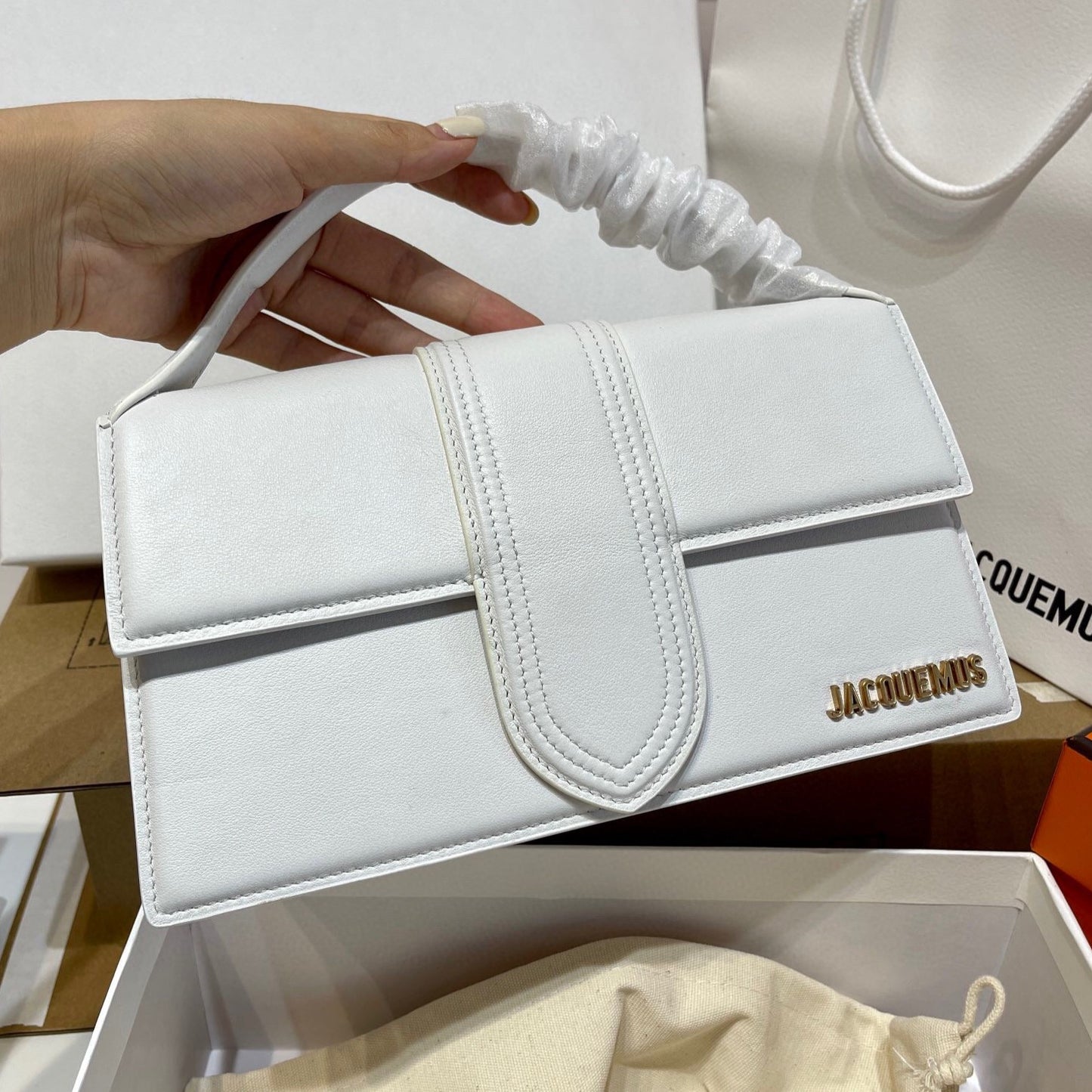 Bolso Le Bambino Blanco 23 cm