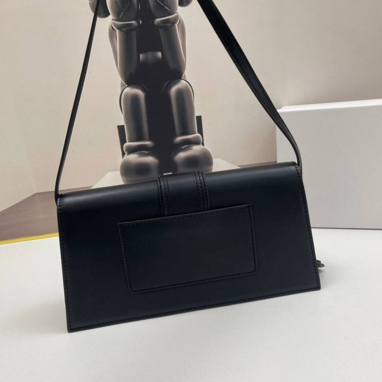 Bolso Le Bambino Long Negro 28 cm