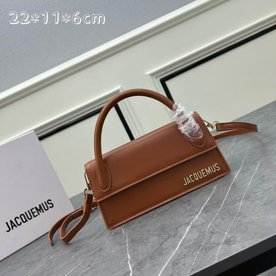 Bolso Le Chiquito Long Marrón 22 cm