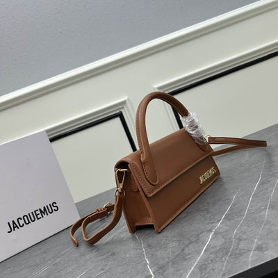 Bolso Le Chiquito Long Marrón 22 cm