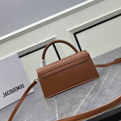 Bolso Le Chiquito Long Marrón 22 cm