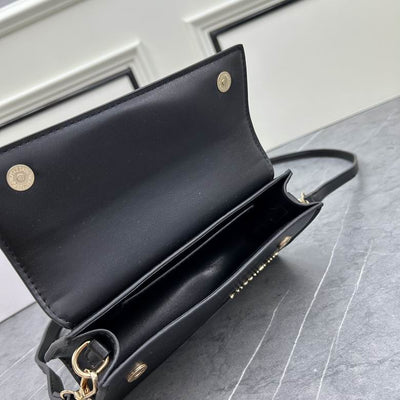 Bolso Le Chiquito Long Negro 22 cm