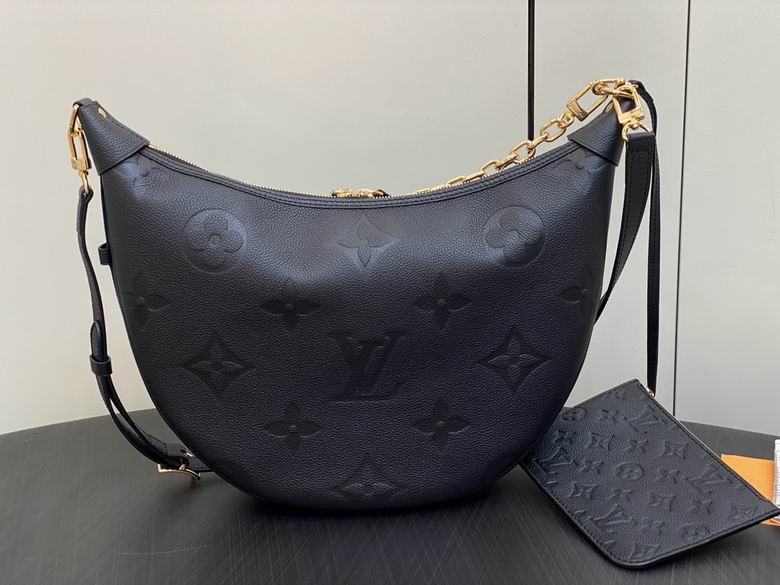 Bolso Loop Hobo Negro