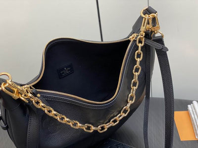 Bolso Loop Hobo Negro