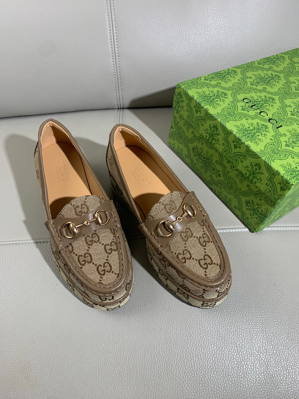Mocasín con cuña Horsebit