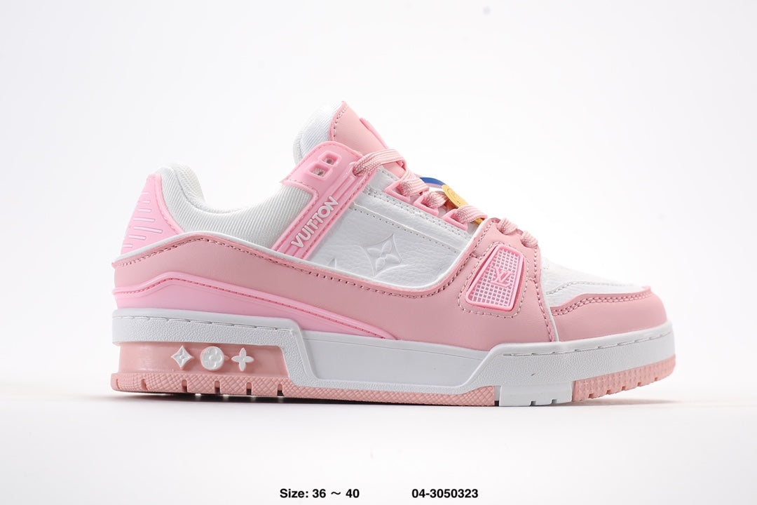 Zapatilla deportiva LV Trainer Rosa