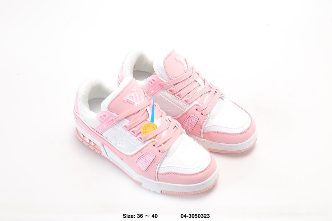 Zapatilla deportiva LV Trainer Rosa