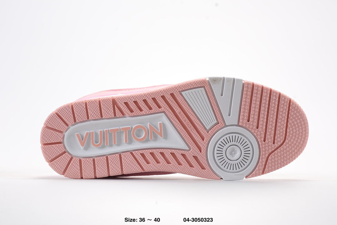 Zapatilla deportiva LV Trainer Rosa