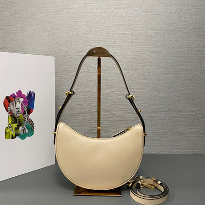 Bolso Bandolera Arqué Arena 22 cm