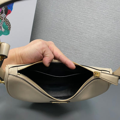 Bolso Bandolera Arqué Arena 22 cm