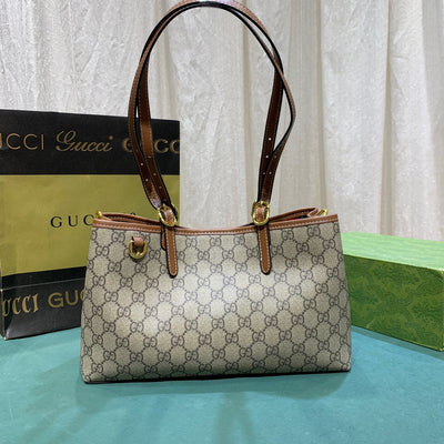 Bolso Tote Mediano GG Emblem 30 cm
