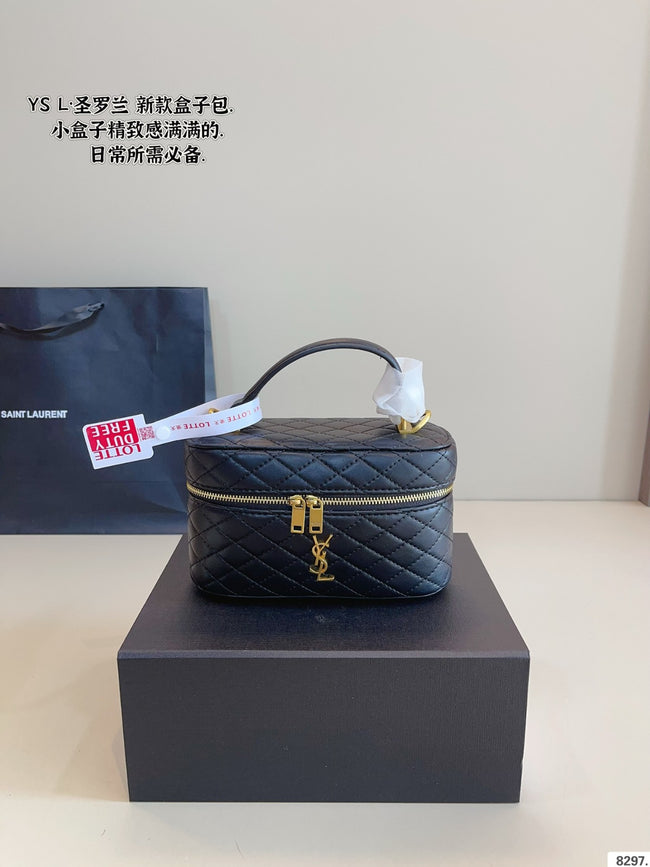 Bolso Gaby Vanity de piel de cordero