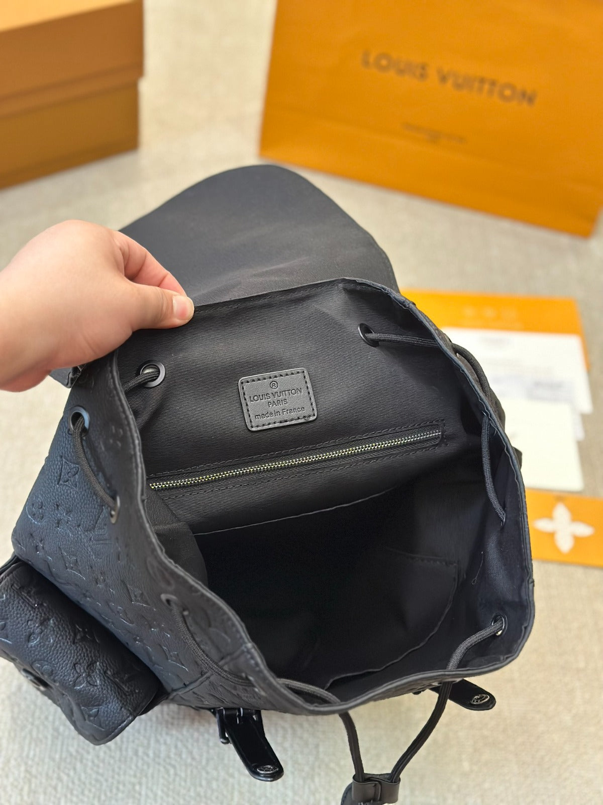 Mochila negra Christopher PM