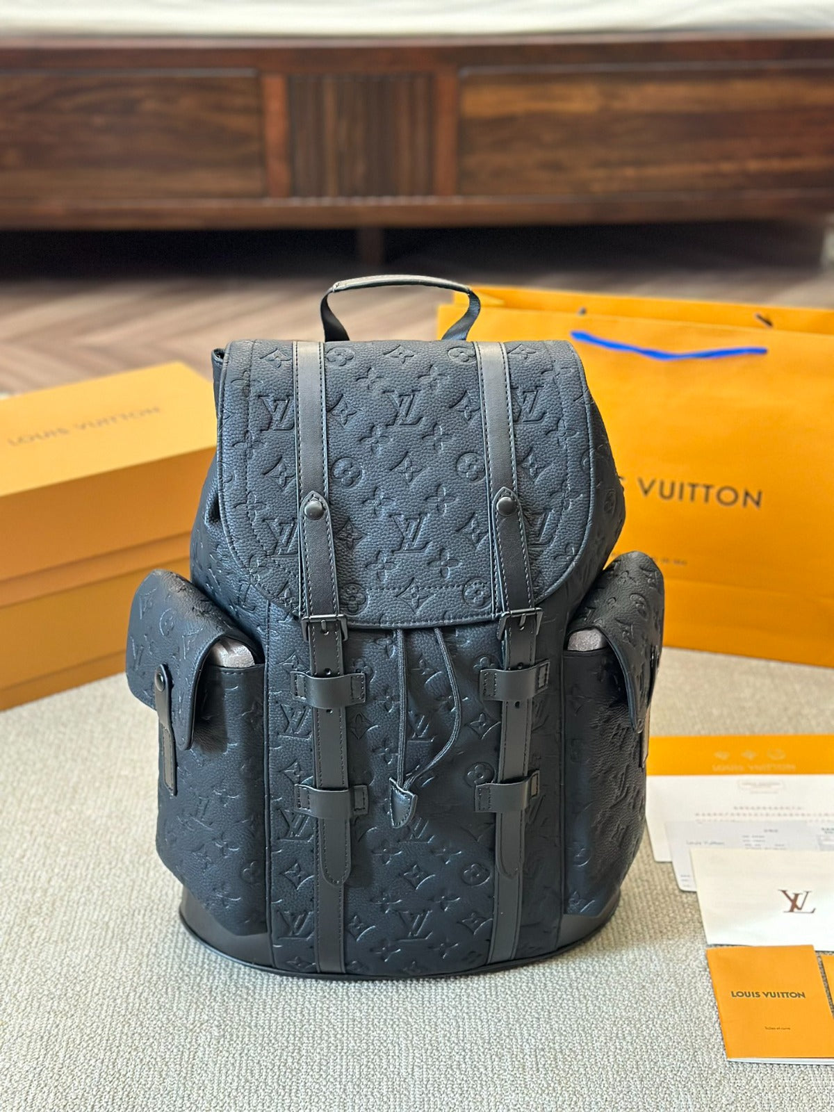Mochila negra Christopher PM