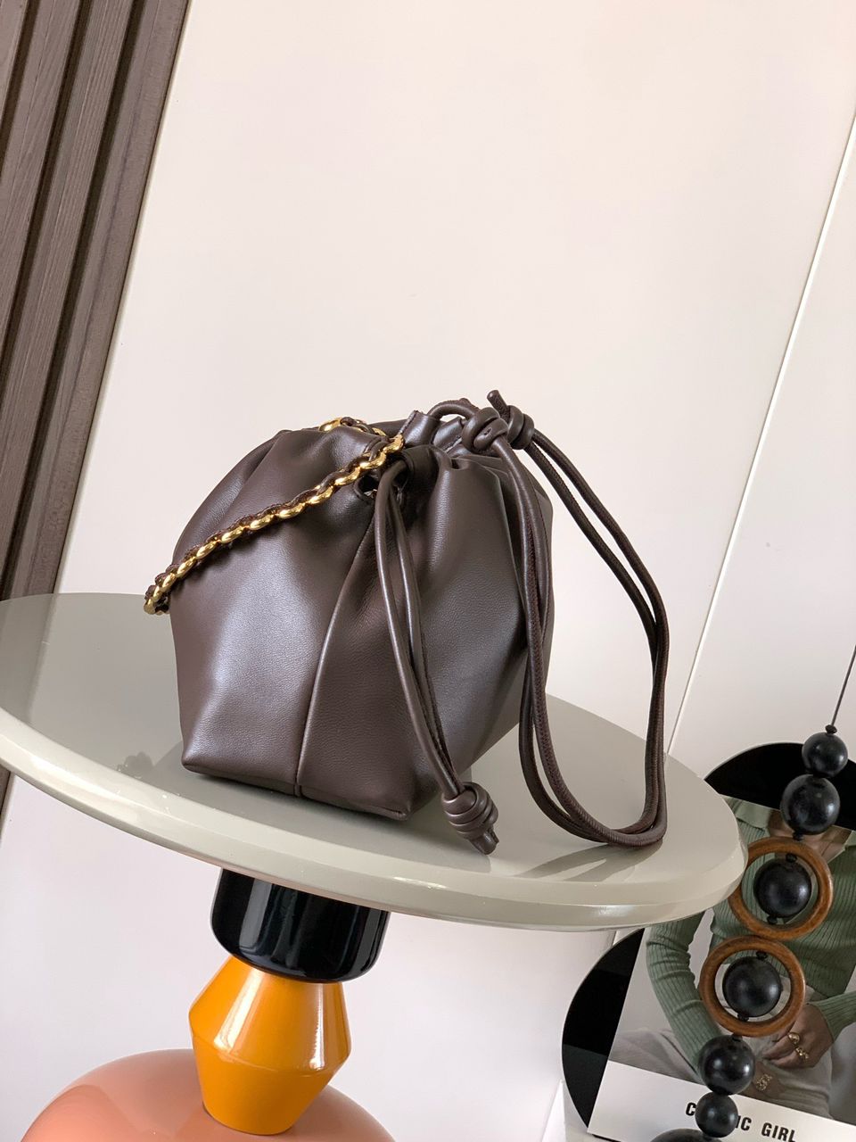 Bolso Flamenco Brownie