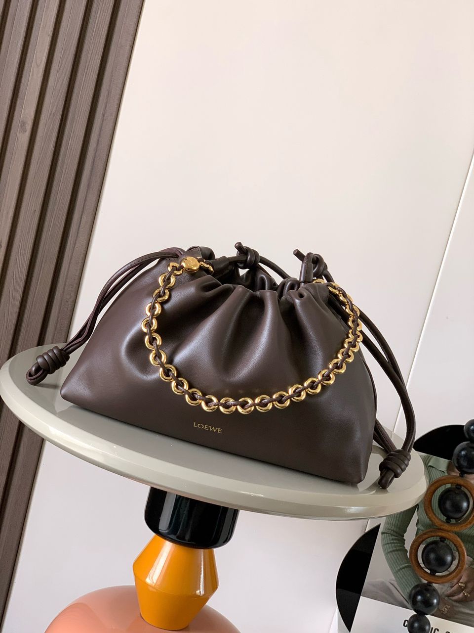 Bolso Flamenco Brownie
