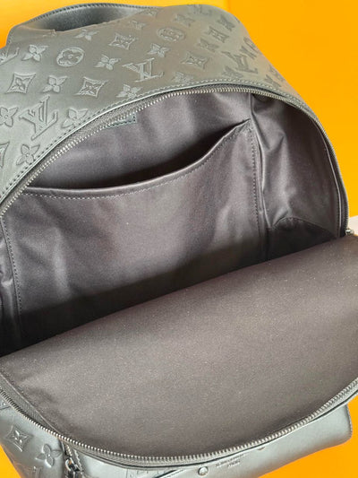 Mochila Racer Negra Monograma