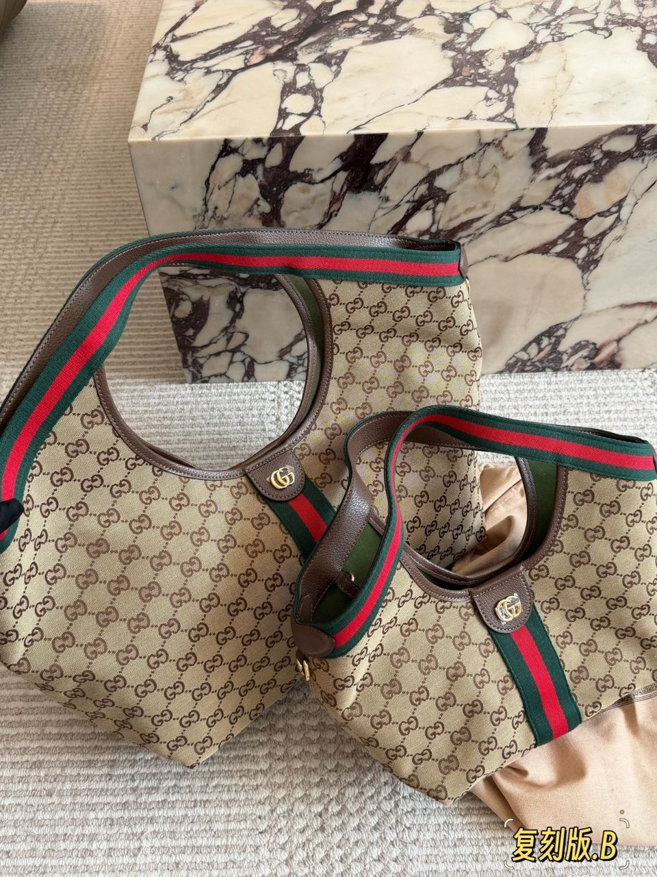 Bolso tote Gucci Giglio tamaño grande