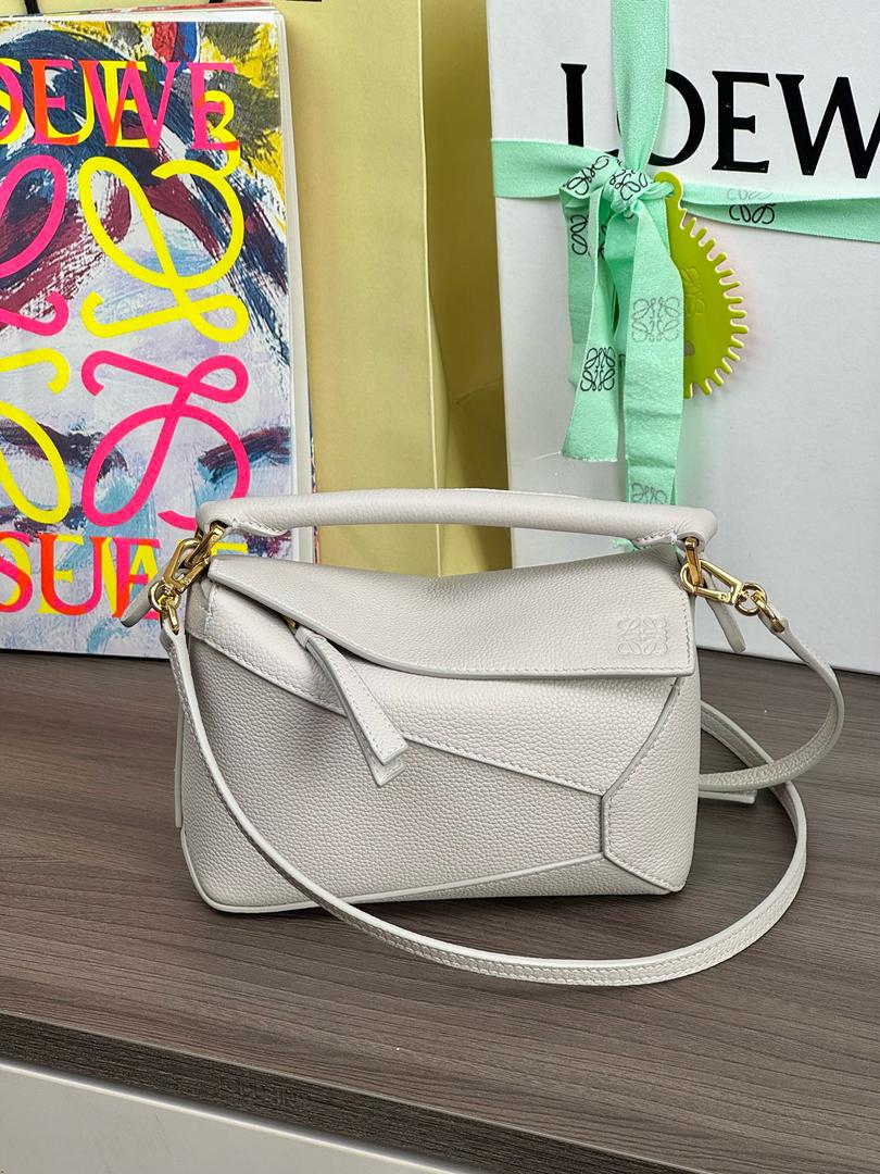 Bolso Puzzle Gris Claro