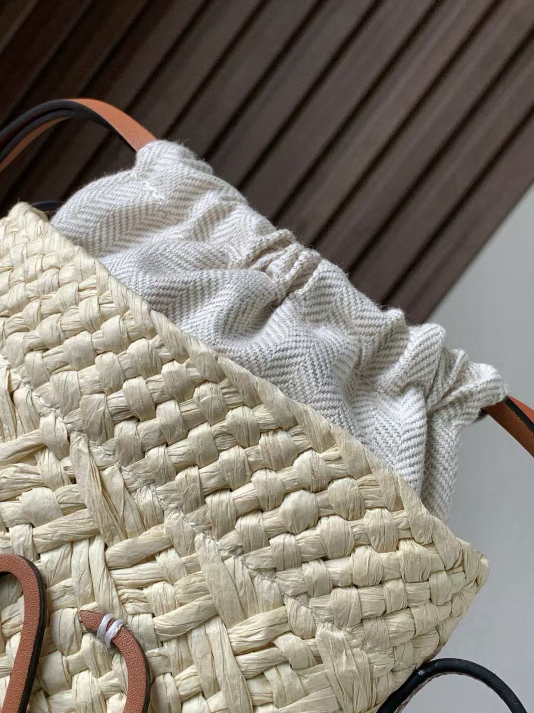 Square pocket en palma
