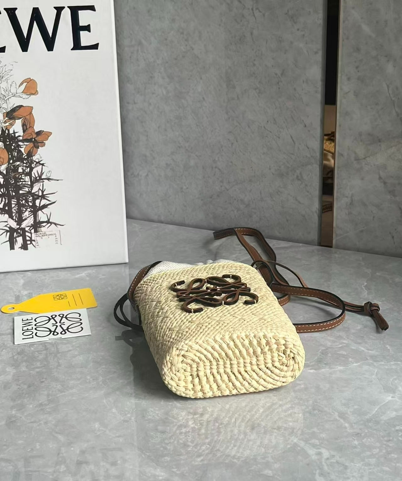 Square pocket en palma