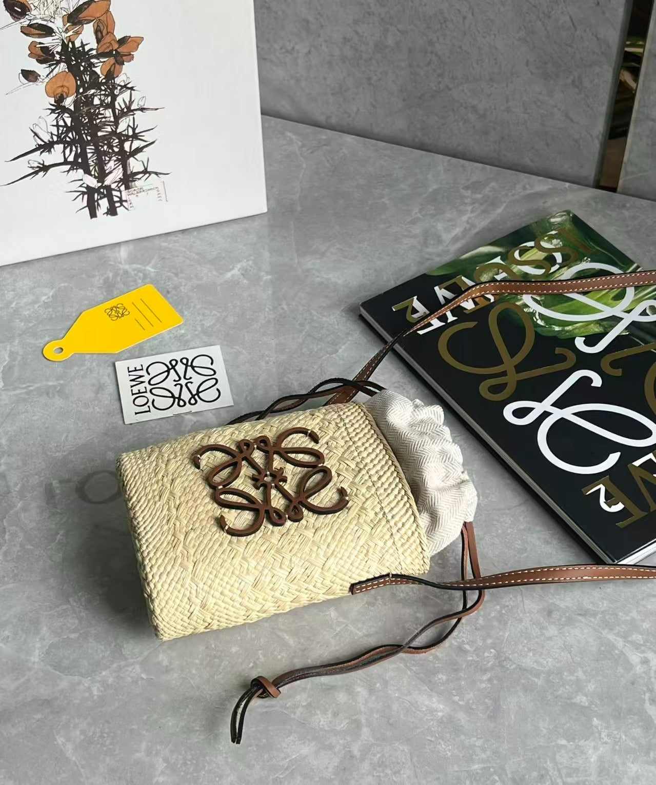 Square pocket en palma