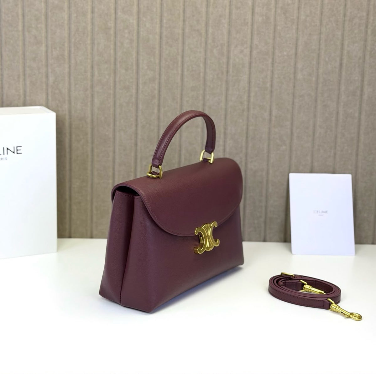 Bolso Nino Burdeos 20 cm