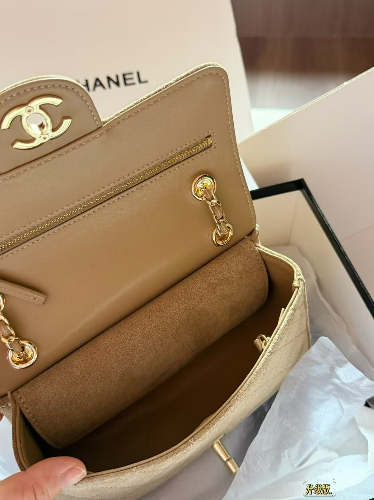 Bolso mini con solapa