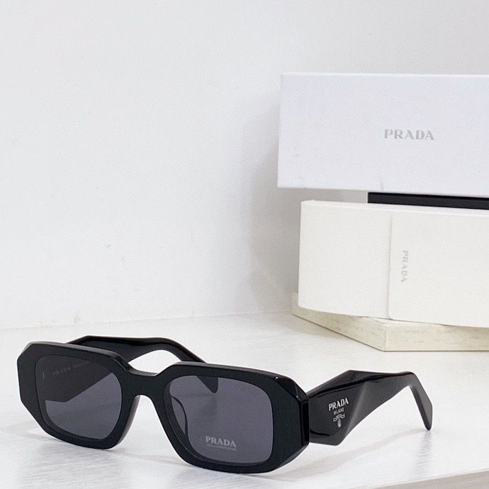 Gafas de sol Prada Symbole Negras Lente Gris Pizarra