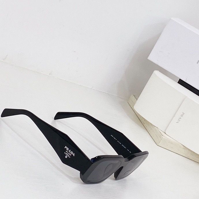 Gafas de sol Prada Symbole Negras Lente Gris Pizarra