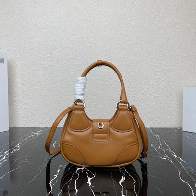 Bolso Moon Caramelo 22 cm