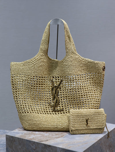 Maxi Bolso Shopper Icare Rafia