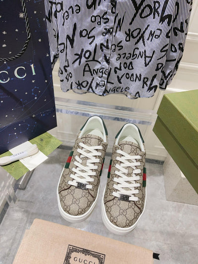 Zapatilla Gucci Ace Con Tribanda