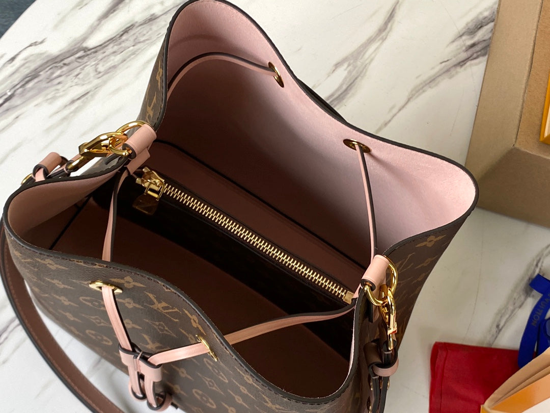 Bolso NéoNoé Monogram/Rosa