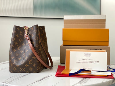 Bolso NéoNoé Monogram/Caramelo
